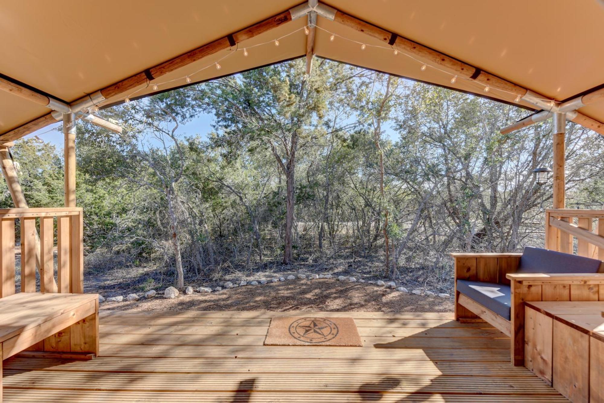 מלון ג'ונסון סיטי 12 Fires Luxury Glamping With Heating #1 מראה חיצוני תמונה
