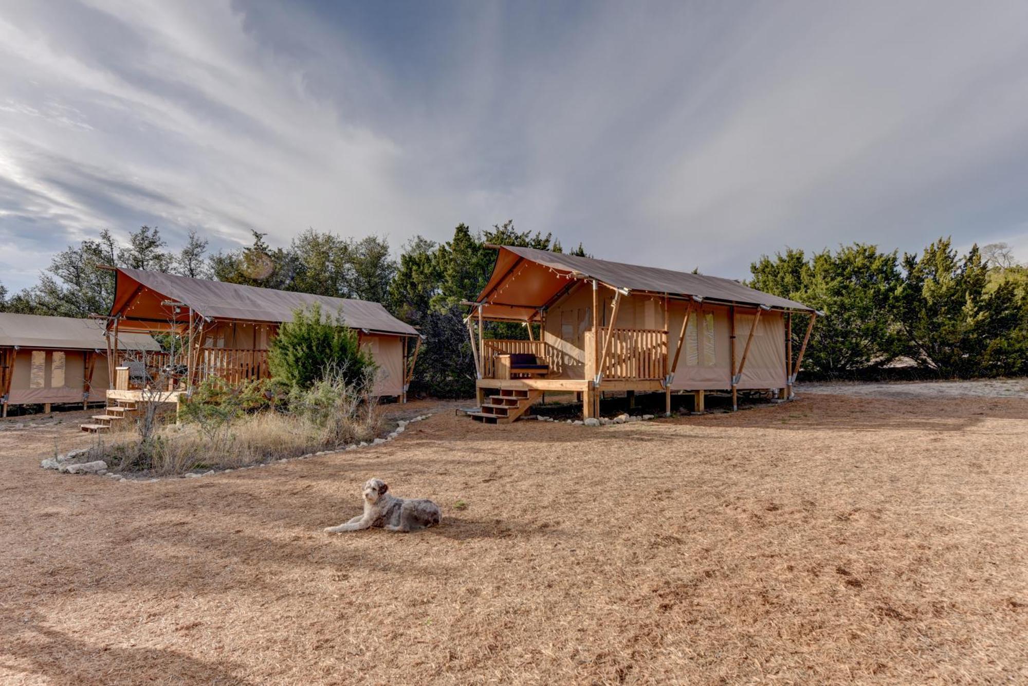 מלון ג'ונסון סיטי 12 Fires Luxury Glamping With Heating #1 מראה חיצוני תמונה